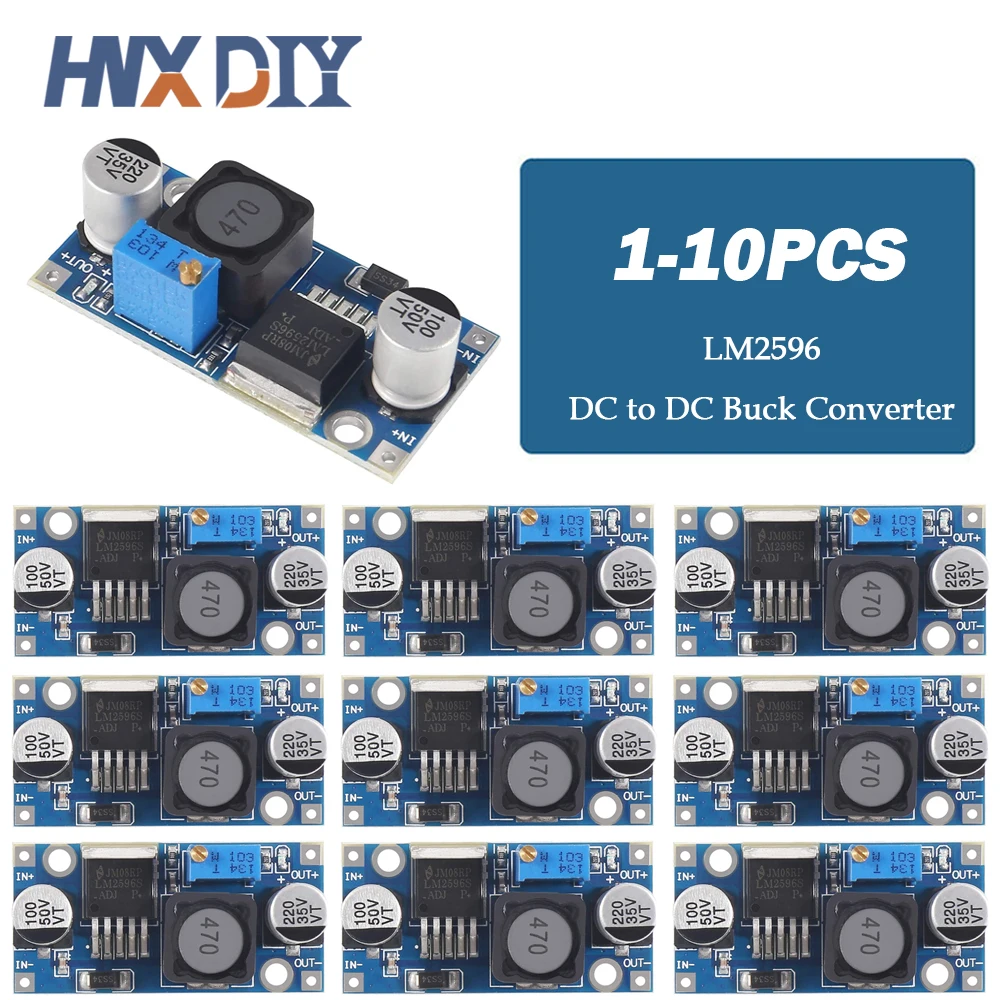 LM2596 DC zu DC Buck Converter 3,0-40 V auf 1,5-35 V Netzteil Step-Down-Modul
