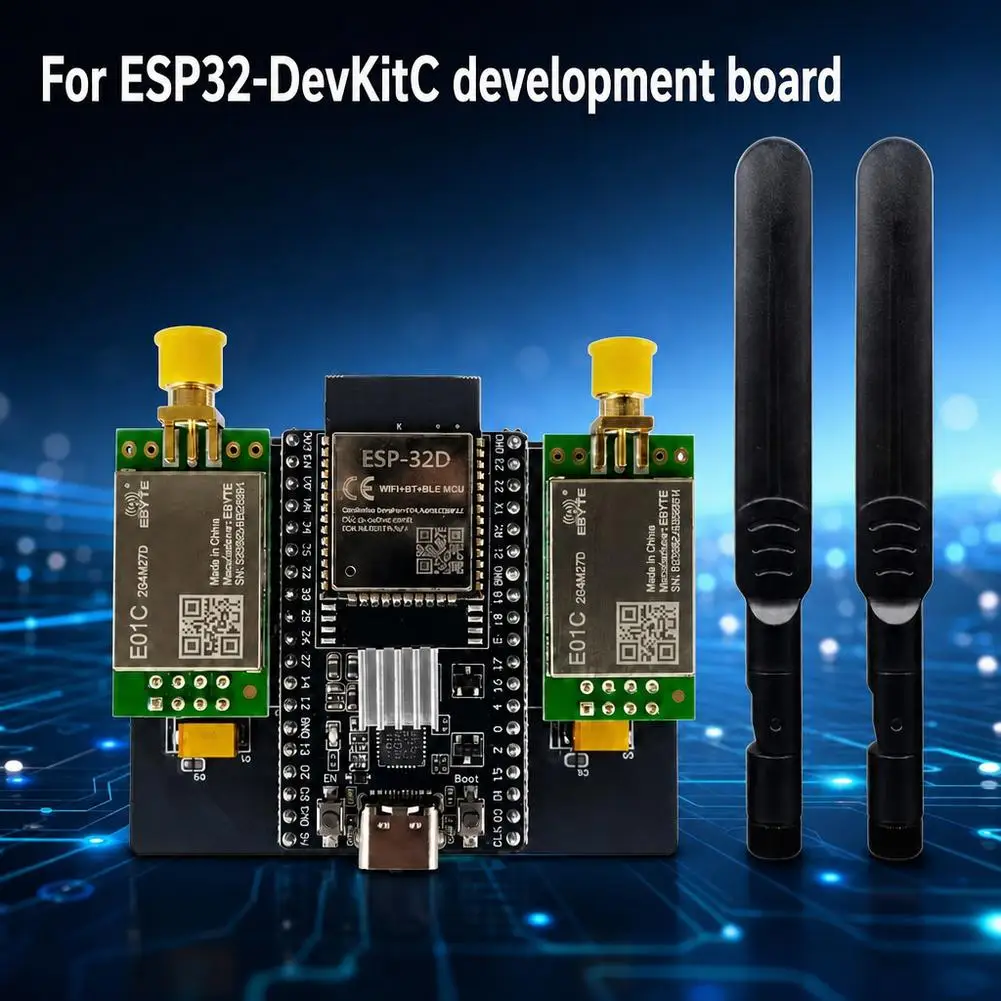 ESP32 DevKitC Entwicklungsboard mit NRF24L01 2,4GHz Funkmodul – Bild 2