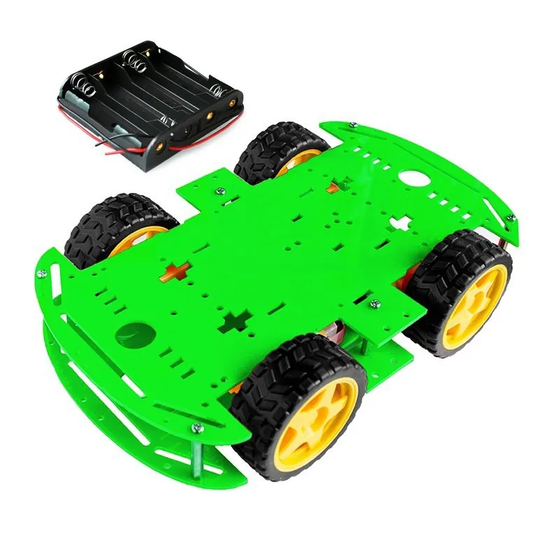 Smart Auto Kit 4WD Smart Roboter Auto Chassis Kits Auto – Bild 5