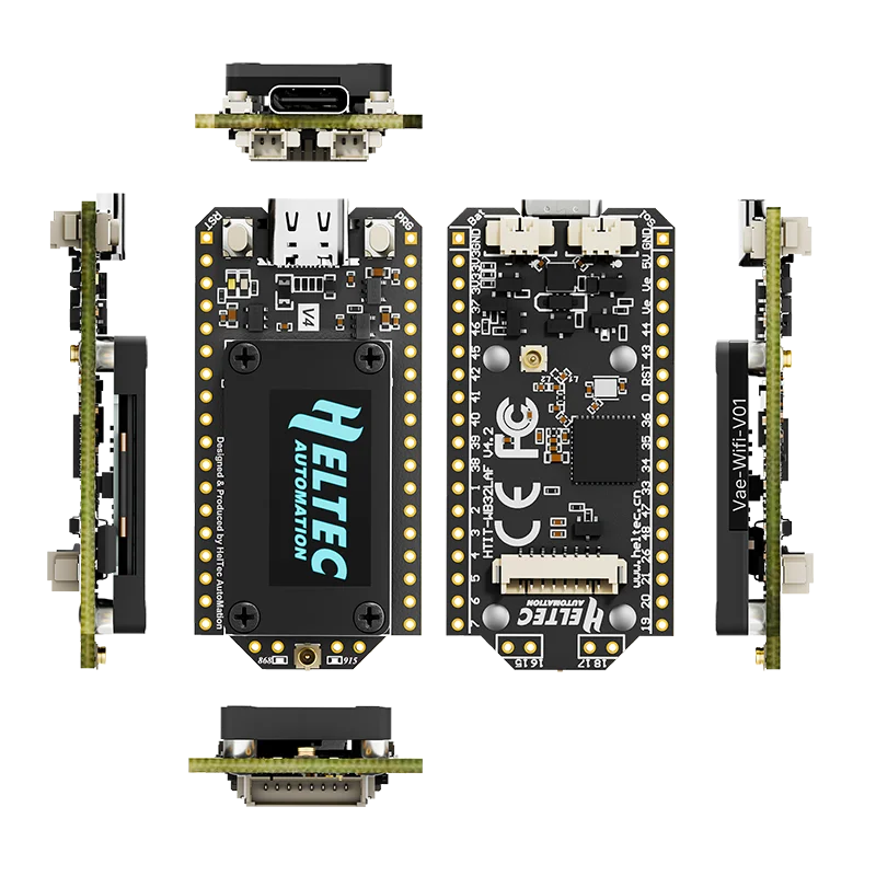 Heltec V4 OLED Solarbetriebenes LoRa 32 Entwicklungsboard ESP32-S3 – Bild 3