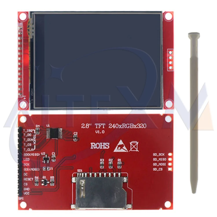 SPI Serielles Display mit Touch 1,8 2,4 2,8 Zoll SPI TFT LCD ILI9341 – Bild 5