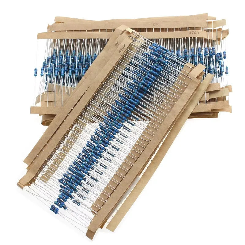 Sortiment an Metallfilmwiderständen, 1/4 W, 30 Werte, 10 R (300 Stück) – Bild 5