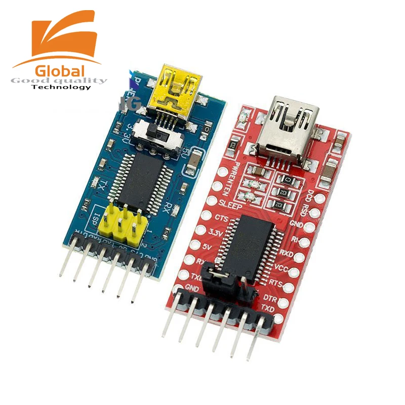 FT232RL FTDI USB 3,3 V 5,5 V auf TTL Serielles Adaptermodul – Bild 4