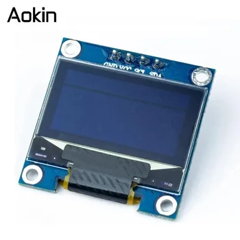 0,96 Zoll OLED-Display-Modul I2C IIC 128 x 64 SS - D - 1306 3,3 V-5 V Blau/Blau Gelb/Weiß für Arduino ESP32
