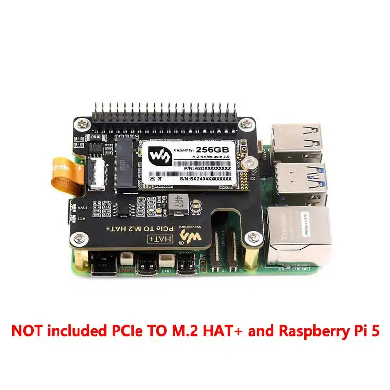 Raspberry Pi5 SSD 2242 128/256/512GB PCIe zu M.2 NVMe – Bild 6