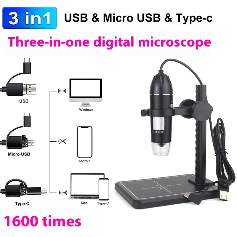 1000-faches USB-Digitalmikroskop für Wartung und Inspektion – Bild 4