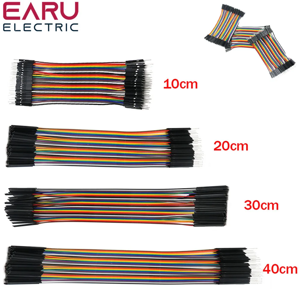 10/40PIN Kabel Dupont Linie 10 cm 20 cm 30 cm Stecker auf Stecker – Bild 3