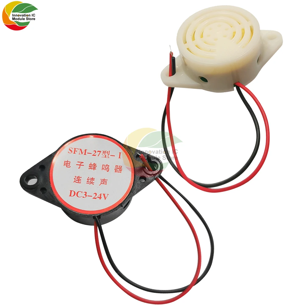 Elektronische Summer SFM-27 Modell DC6 DC3-24V Kontinuierliche Akustischer Alarm Elektronische Summer Arduino