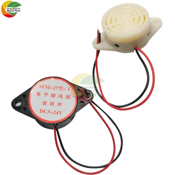 Elektronische Summer SFM-27 Modell DC6 DC3-24V Kontinuierliche Akustischer Alarm Elektronische Summer Arduino