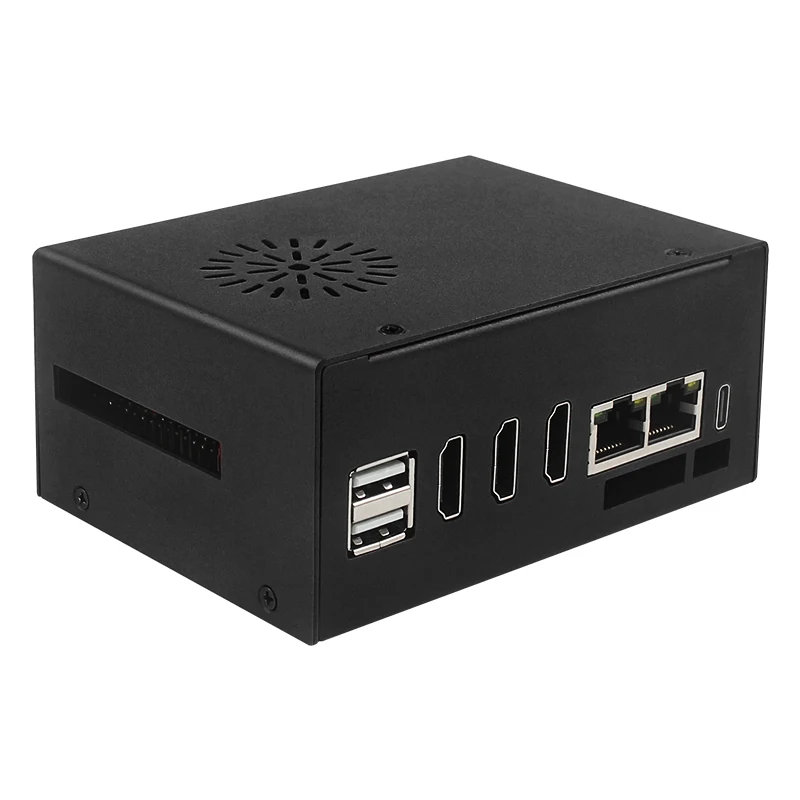 Orange pi 5 plus metall gehäuse mit aktivem lüfter optional antenne – Bild 2