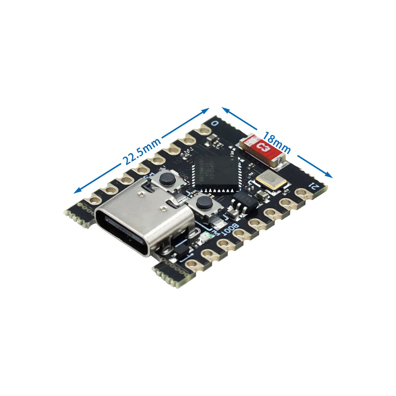 ESP32-C3 Entwicklungsboard 4 MB Flash CORE Board ESP32 Super Mini – Bild 5