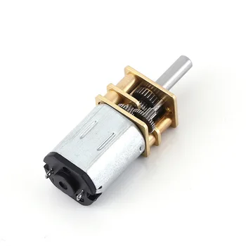 DC 3V/6V/12V GA12-N20 Mini Mikro-Metallgetriebemotor mit Zahnrad DC-Motoren 15/30/50/60/100/200/300/500/1000