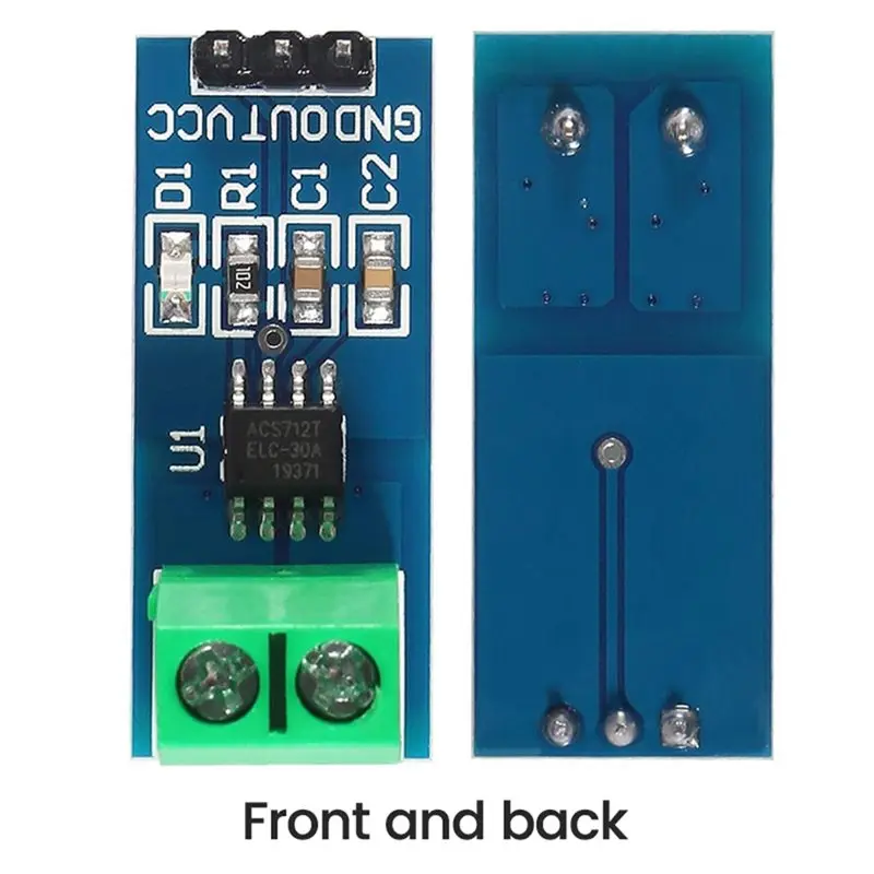 ABGI-10 Stück ACS712 20A Hall-Stromsensor-Modul ACS712 Modell – Bild 5