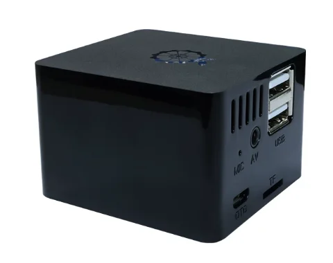 Orange Pi Zero LTS 512MB+Erweiterungsboard+Schwarzes Gehäuse, Allwinner H3 SoC Open-Source-Laptop