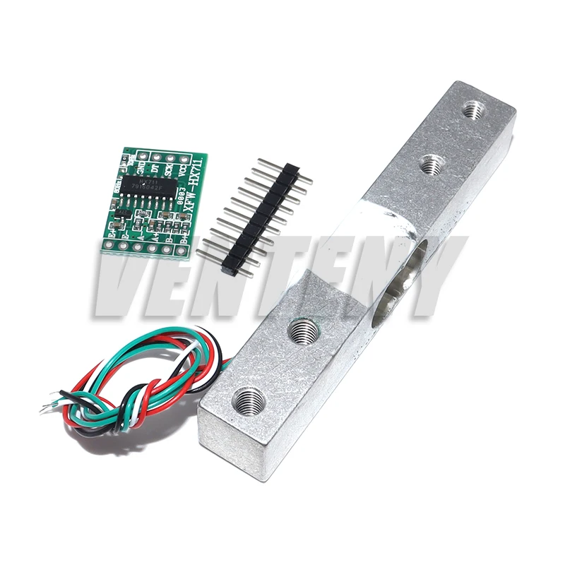 HX711 Wägezelle 1 kg 2 kg 5 kg 10 kg 20 kg AD-Modul Gewichtssensor – Bild 2