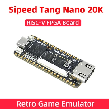 Sipeed Tang Nano 20K FPGA-Entwicklungsboard RISC-V Linux Retro-Spielekonsole mit Unterstützung für RGB LCD