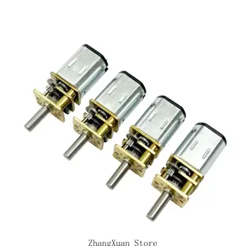Geräuscharme N20-Getriebemotoren 4er-Pack für DIY-Roboterbewegungsaufgaben. Verwenden Sie 3XUF