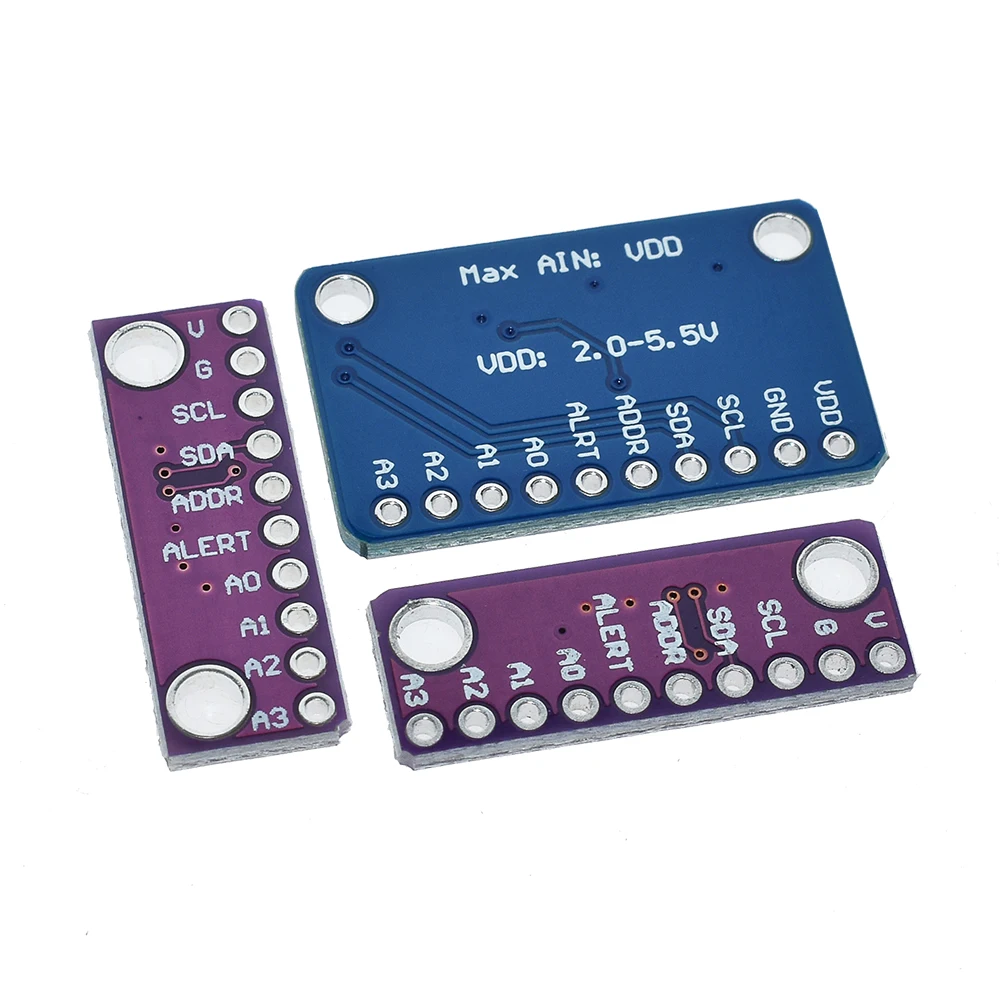 16 Bit I2C ADS1115 ADS1015 Modul ADC 4 Kanal mit Pro Gain Verstärker – Bild 5