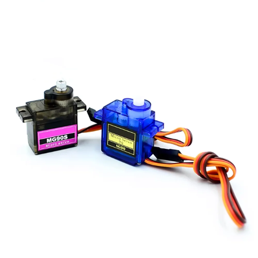 Servomotor SG90 MG90S 9g Servo 450 Hubschrauber Auto Servo 180 Grad – Bild 3