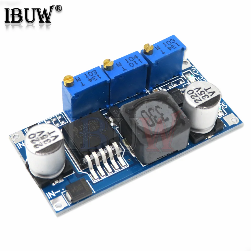 3A Einstellbare DC-DC LM2596 LM2596S MP1584EN MINI360 eingang 4V-35V – Bild 3