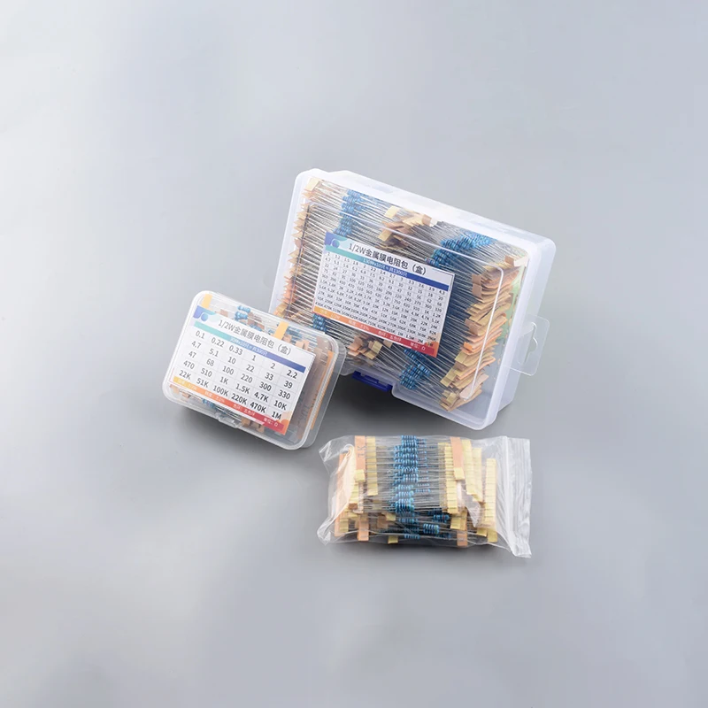 1/2 W Metallschichtwiderstände-Set, 300 Stück/Packung, 1300 Stück, 1 – Bild 4