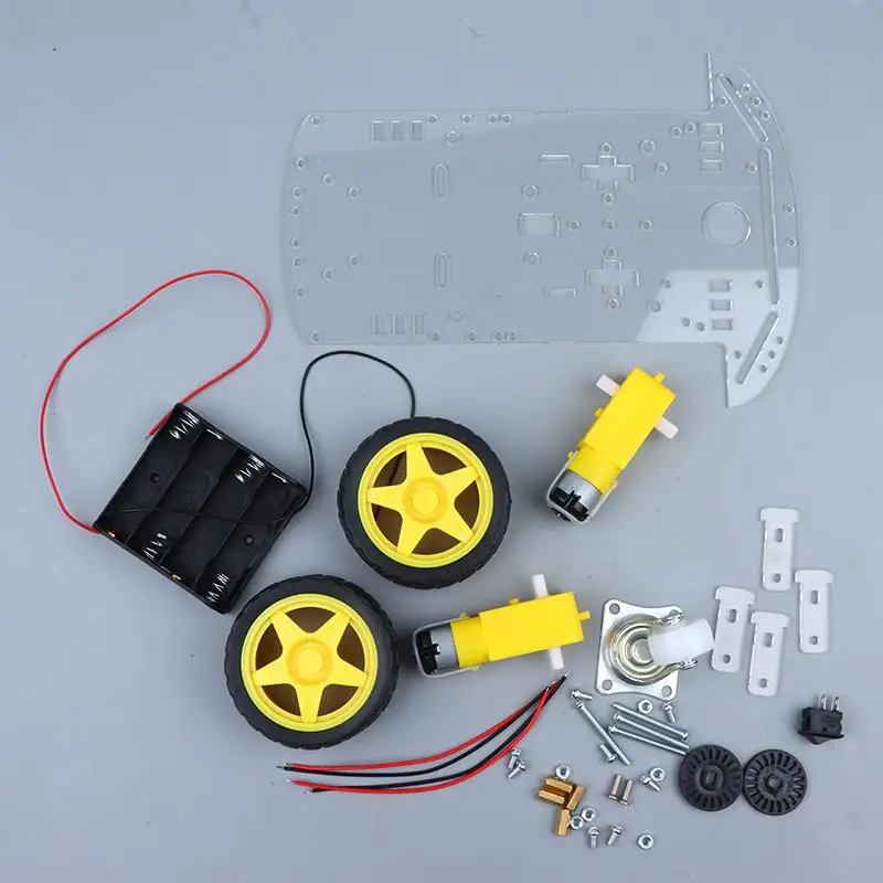 2WD Kostengünstige Version Smart-Roboter-Auto-Chassis-Kit DIY – Bild 4