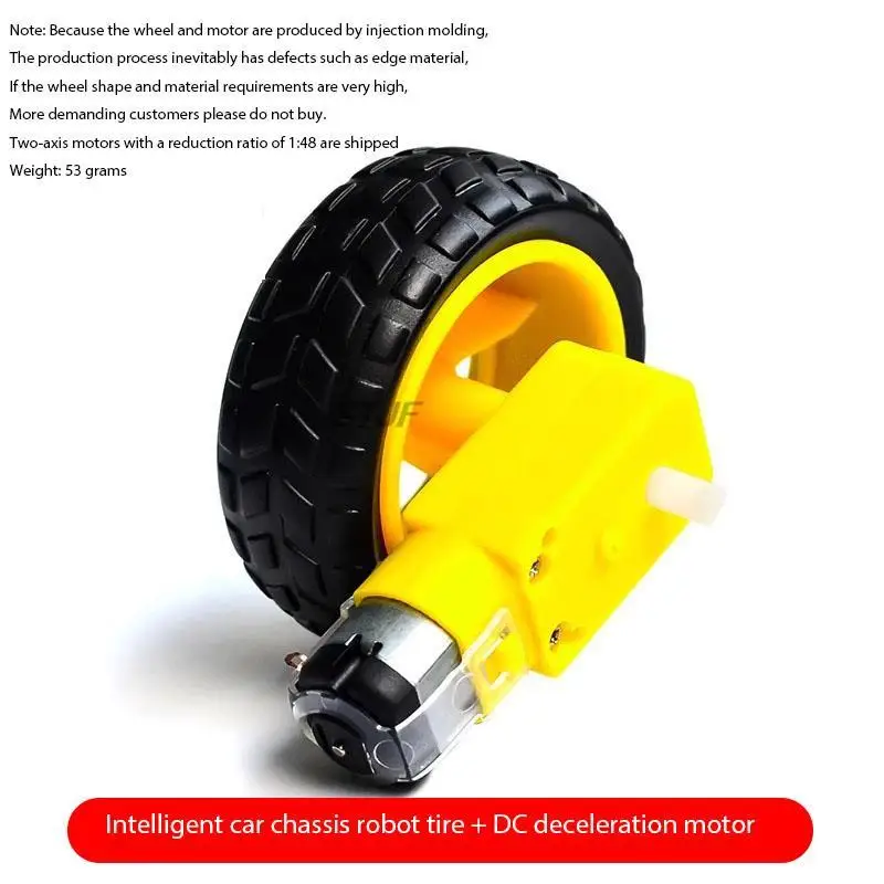 Intelligentes Auto-Chassis, Roboterreifen + DC-Getriebemotor-Set – Bild 2