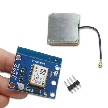 GY-NEO6MV2 NEO-6M GPS-Modul mit EEPROM Keramikantenne Hot Start STM32 ESP32 APM2.5 MWC DIY UART TTL 3.3V-5V