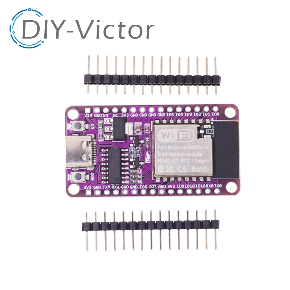 Nodemcu ESP32-C2 esp8684 entwicklungs board TYPE-C usb ESPC2-12 devkit – Bild 2