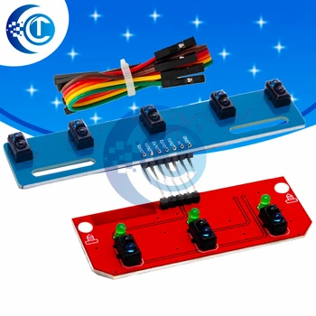 TCRT5000 3/5-Kanal IR-Linienfolger-Sensormodul für Arduino Smart Car Robotik
