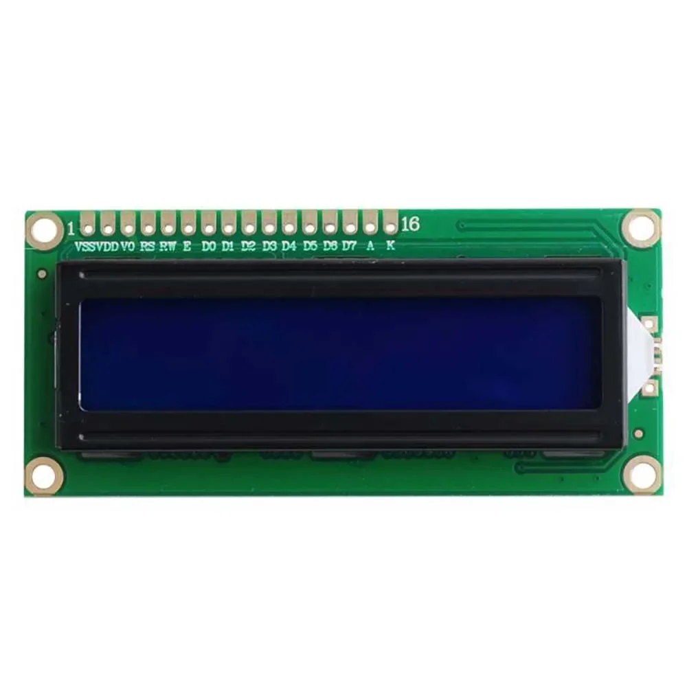 LCD1602 1602 LCD Modul Blauen Bildschirm 16x2 Zeichen LCD (10 Stück) – Bild 2