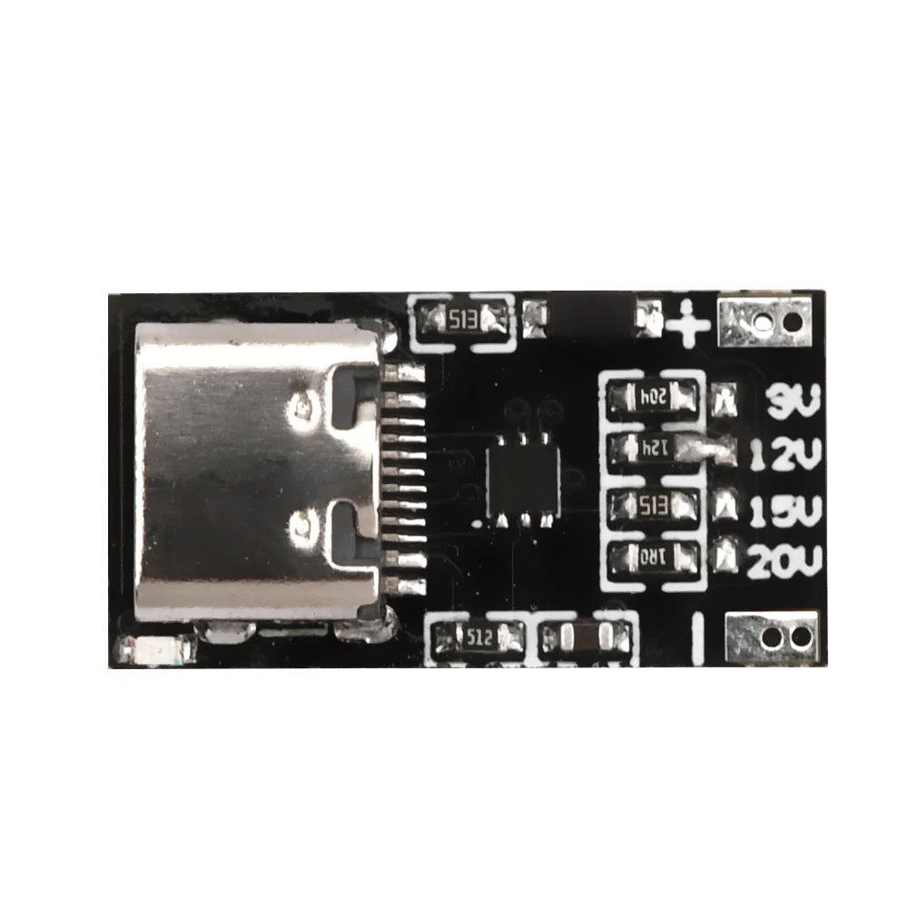 USB-C PD Trigger-Board-Modul PD/QC Decoy-Board Schnellladung USB Typ-C zu 12V Hochgeschwindigkeits-Ladegerät