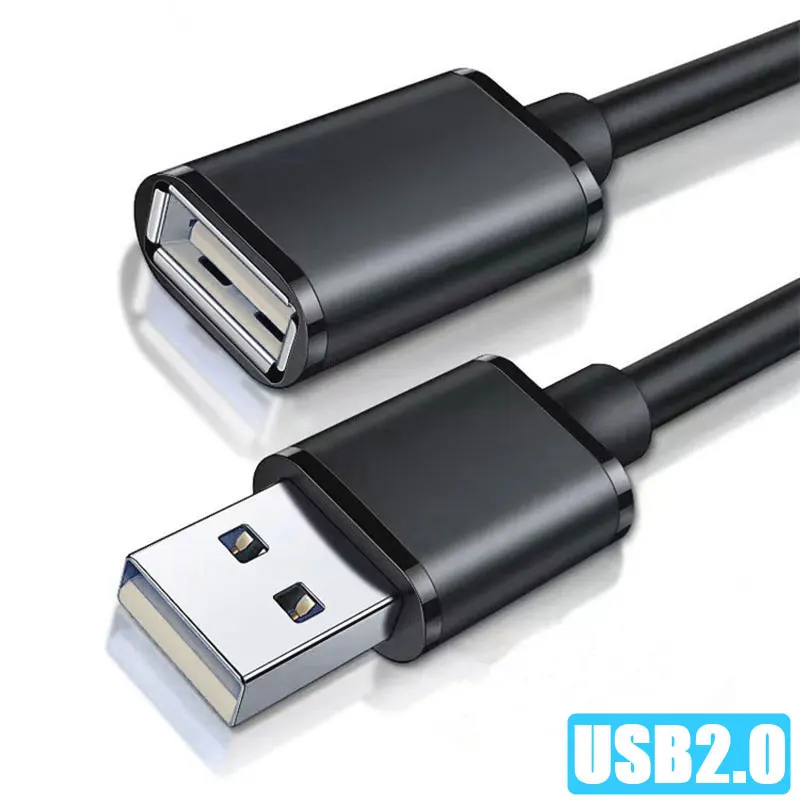 USB 3.0/2.0-Verlängerungskabel, Stecker auf Buchse, Verlängerungskabel, schnelle Geschwindigkeit, USB 3.0/2.0