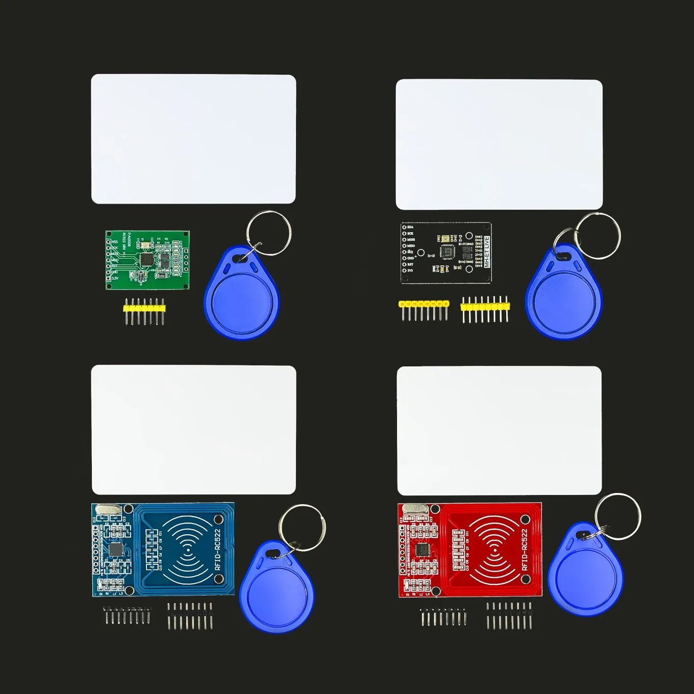 RFID modul RC522 Kits S50 13,56 Mhz 6cm Mit Tags SPI Schreiben & Lesen 2560