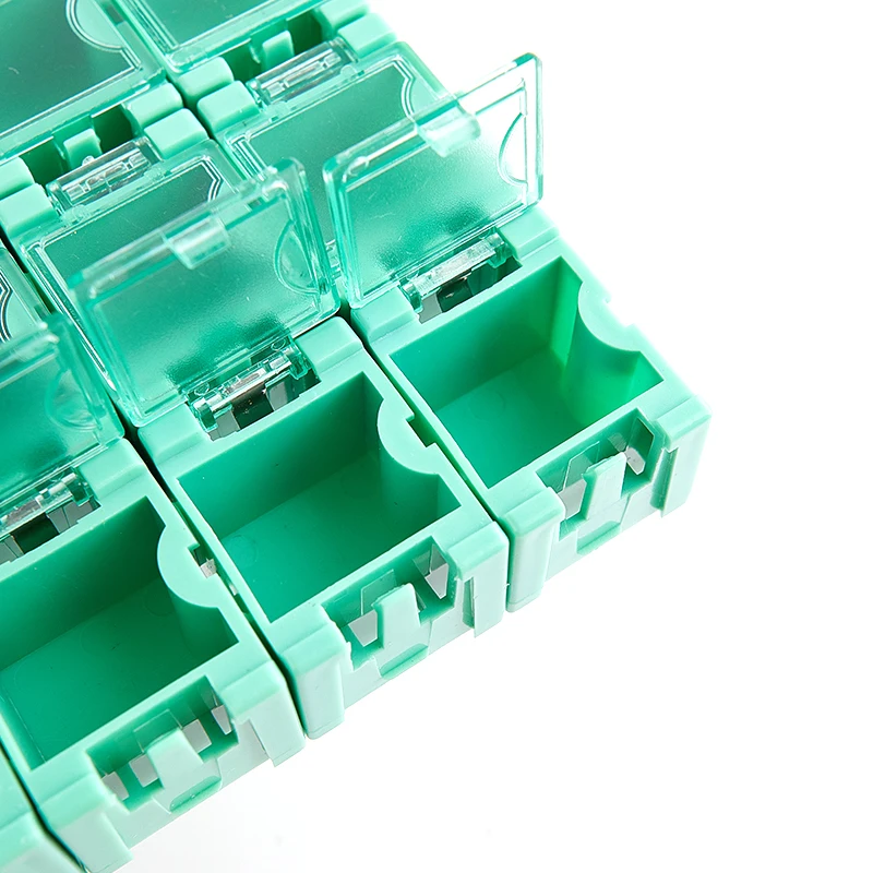 SMD SMT Elektronische Komponenten Container Mini Lagerung (50 Stück) – Bild 5
