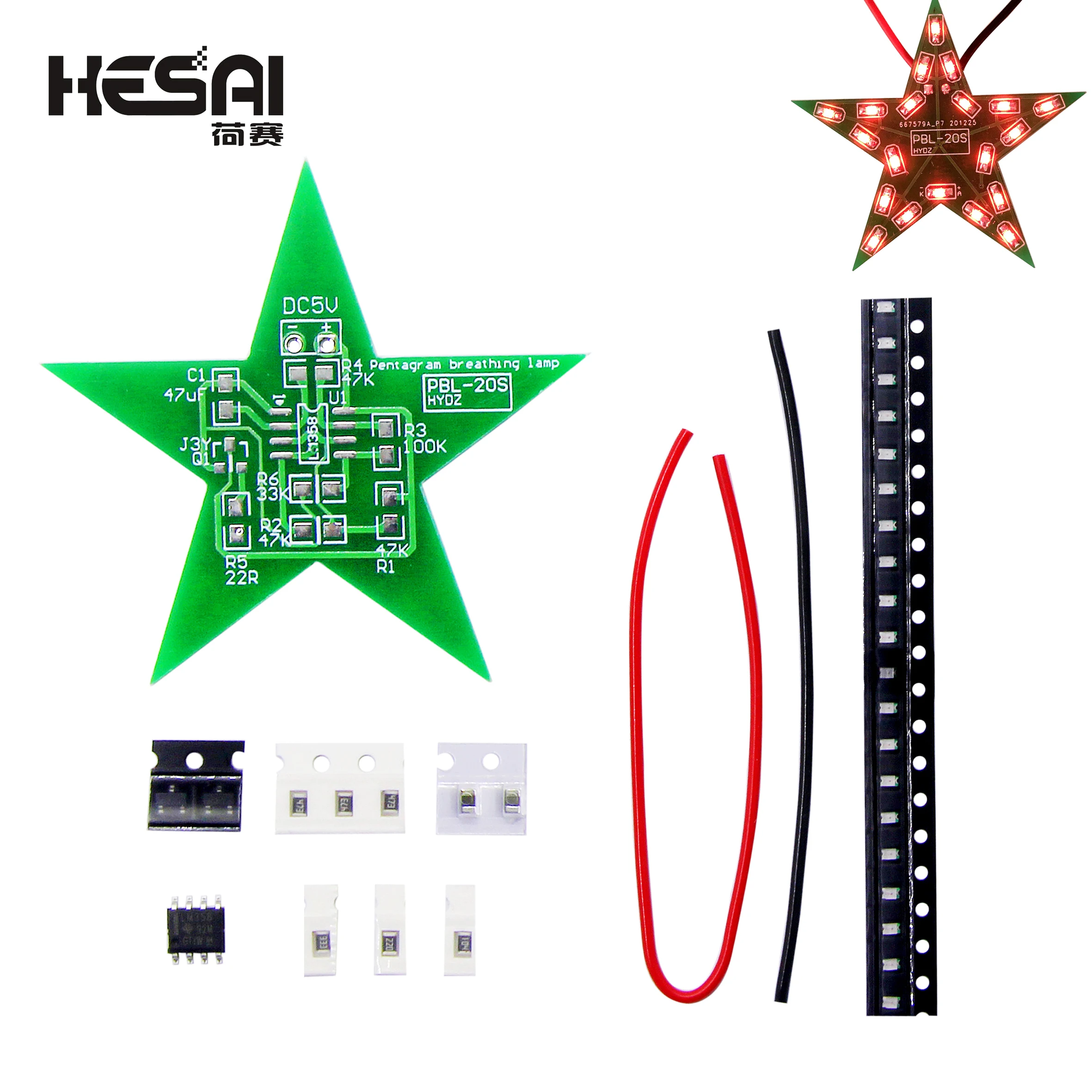 Elektronisches Lötset DIY-Produktionskit für Anfänger Praktisches – Bild 2