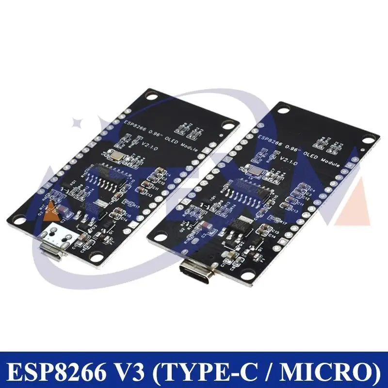 NodeMCU ESP8266 V3 Entwicklungsboard mit 0,96 Zoll OLED-Display CH340 – Bild 6