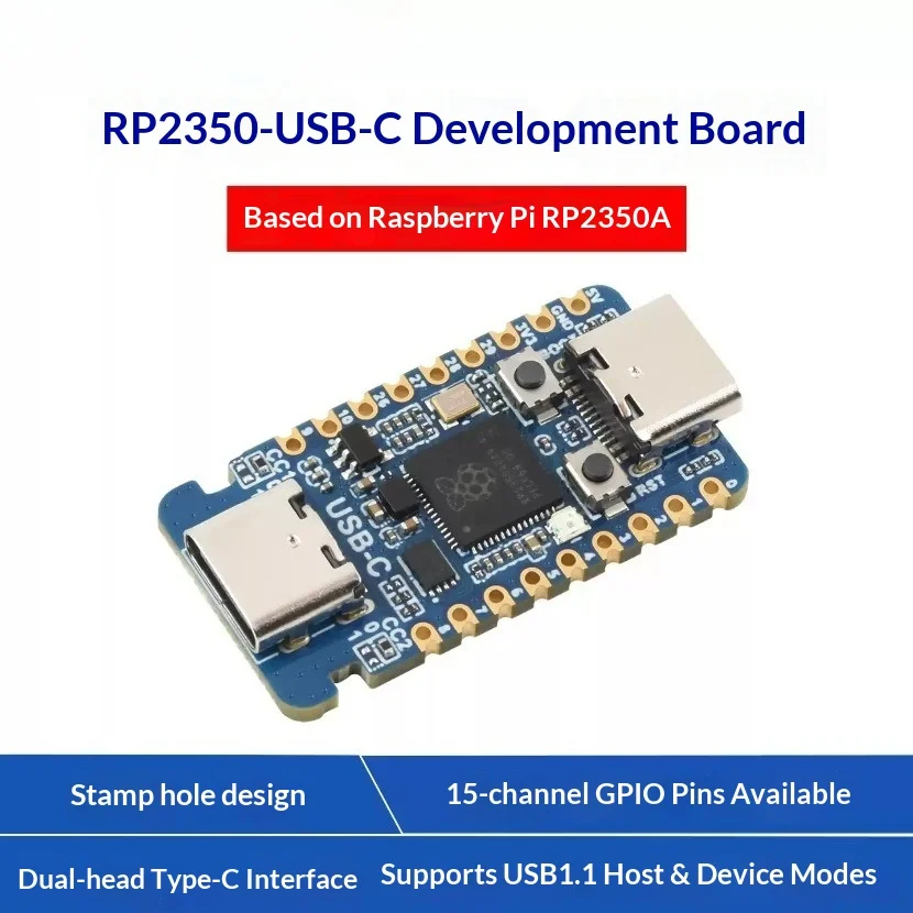 Raspberry Pi Rp2350 Mikrocontroller-Entwicklungsboard Dual-Core – Bild 3
