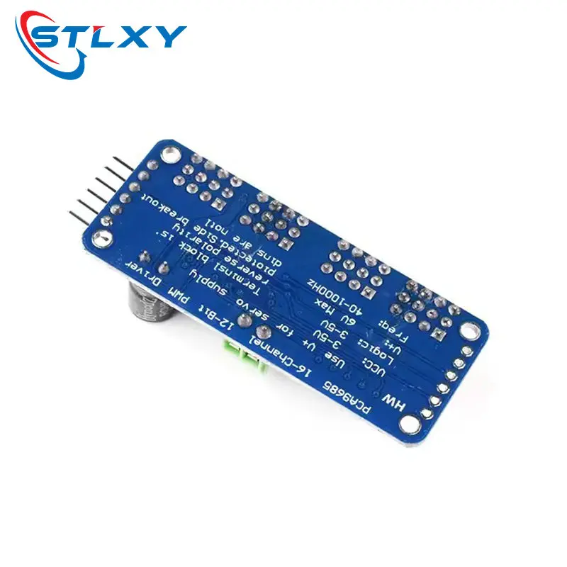 Stlxy PCA9685PW 16-Kanal 12-Bit PWM Servo-geschirmter Treiber – Bild 2