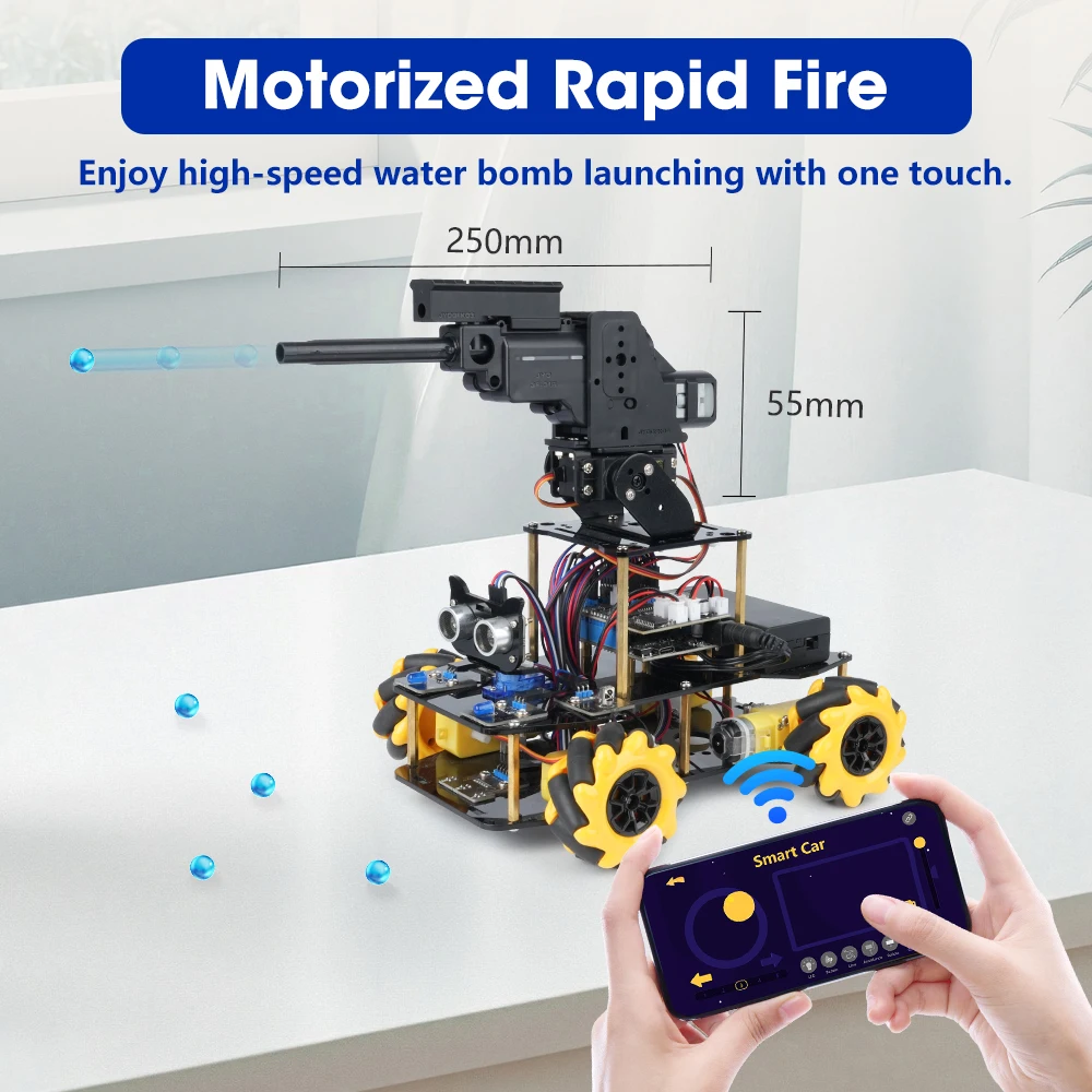 ACEBOTT ESP32 Programmierbares Roboter-Auto-Set für Arduino – Bild 2