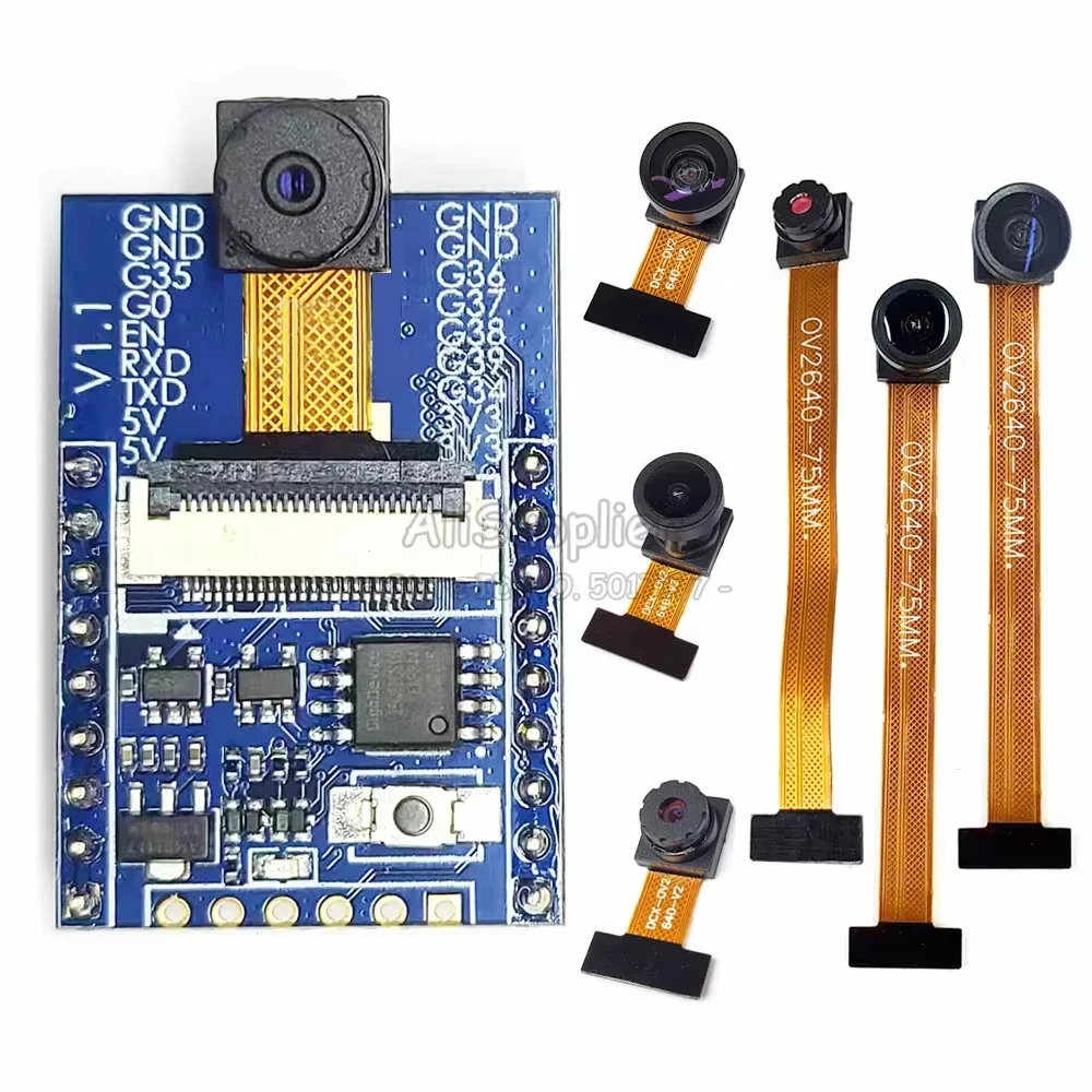 ESP32 CAM-Kameramodul-Kit mit OV2640 66 120 160 Grad 650 nm 850 nm – Bild 2