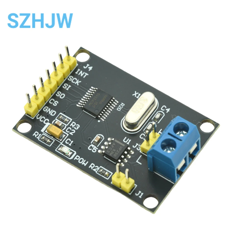 MCP2515 CAN Bus Kommunikationsmodul Entwicklungsboard SN65HVD230 – Bild 4