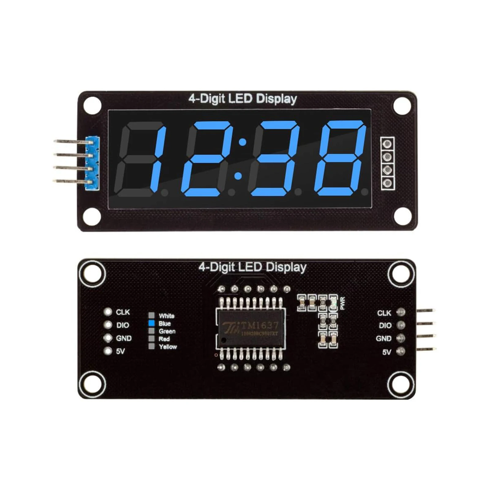 TM1637 0,56" 0,56 Zoll 7-Segment-Digitalanzeige 4-stelliges LED-Modul – Bild 5