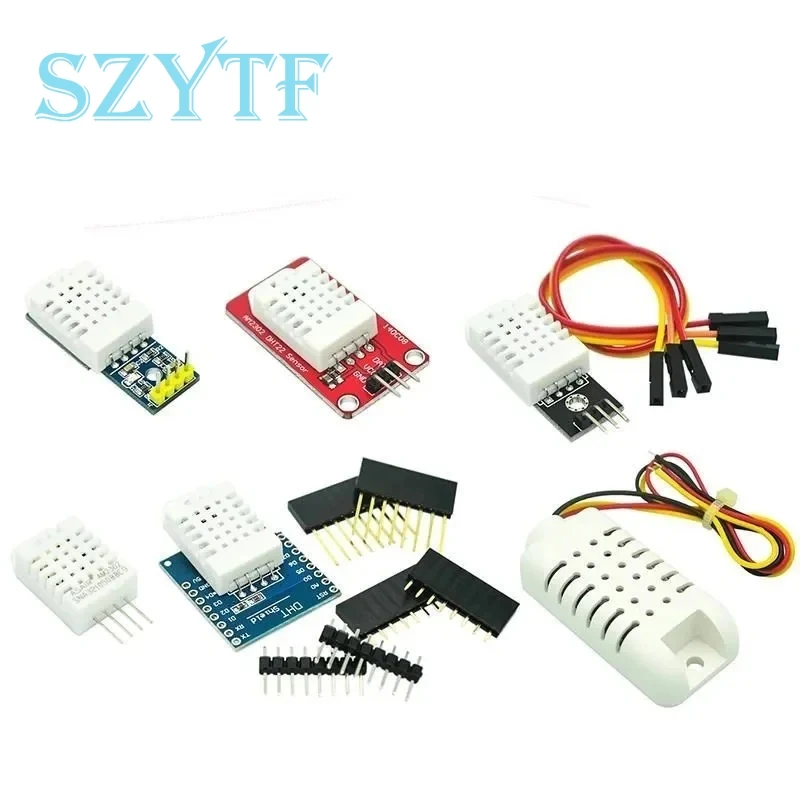DHT22 Temperatur-Feuchtigkeitssensor-Sondenmodul AAM2302B DHT D1 Mini digitale elektronische Bausteine