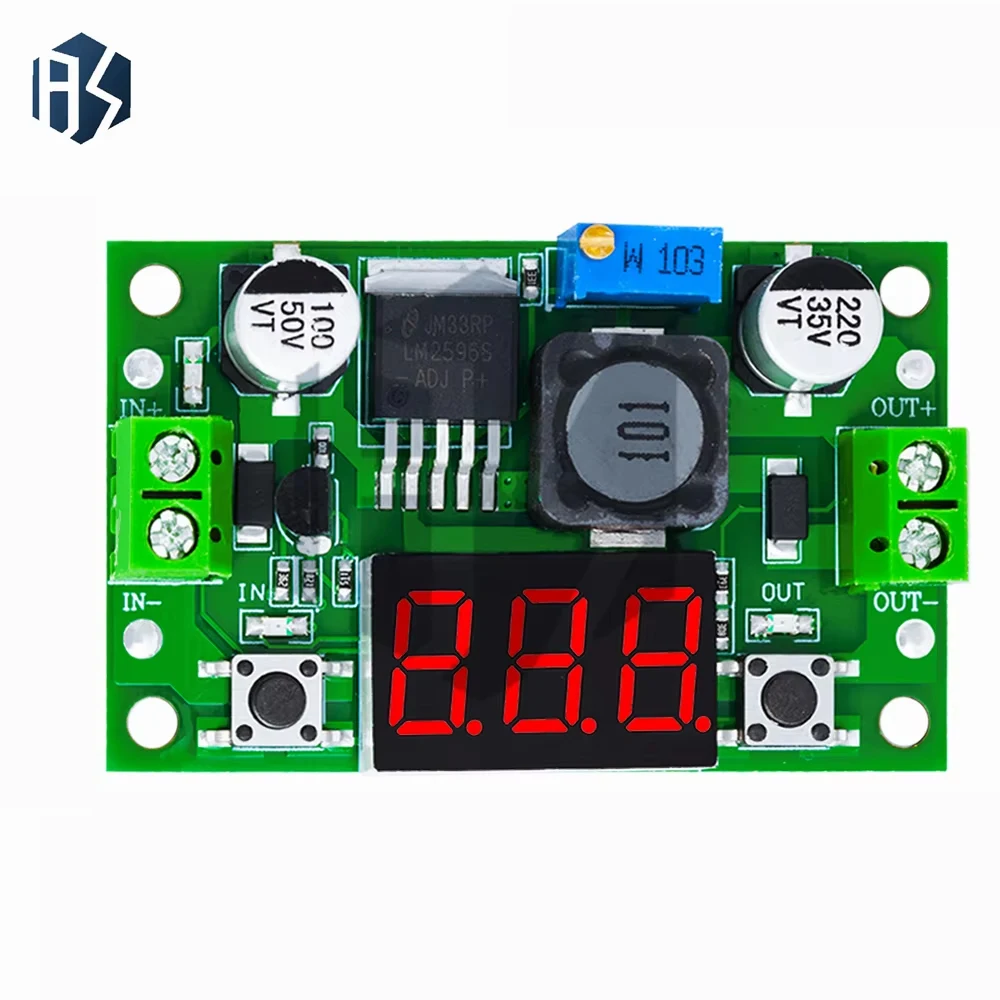 ‌ LM2596S Einstellbares Abwärtswandlermodul - 4-40 V auf 1,3-35 V – Bild 3