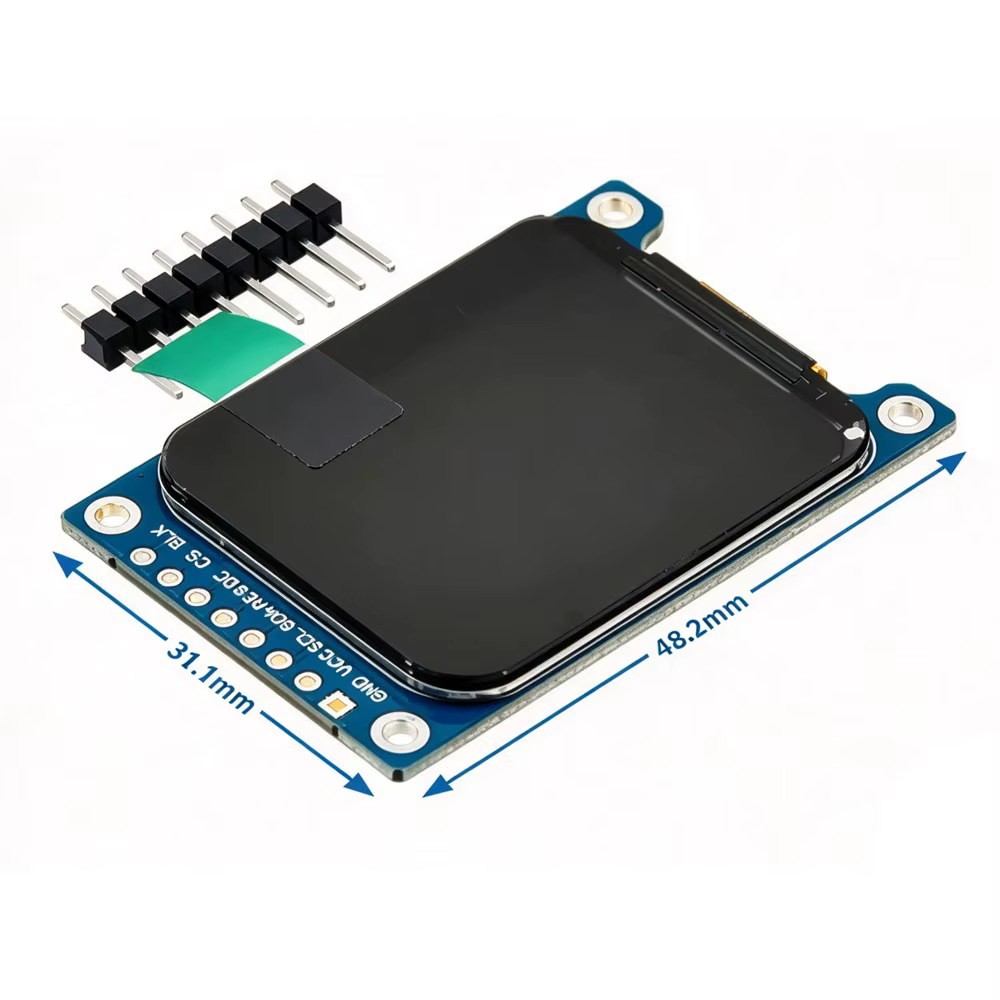 1,69 TFT LCD IPS Farbdisplay-Modul 1,69" ST7789 Controller-Treiberplatine SPI-Schnittstelle 240*280 240x280