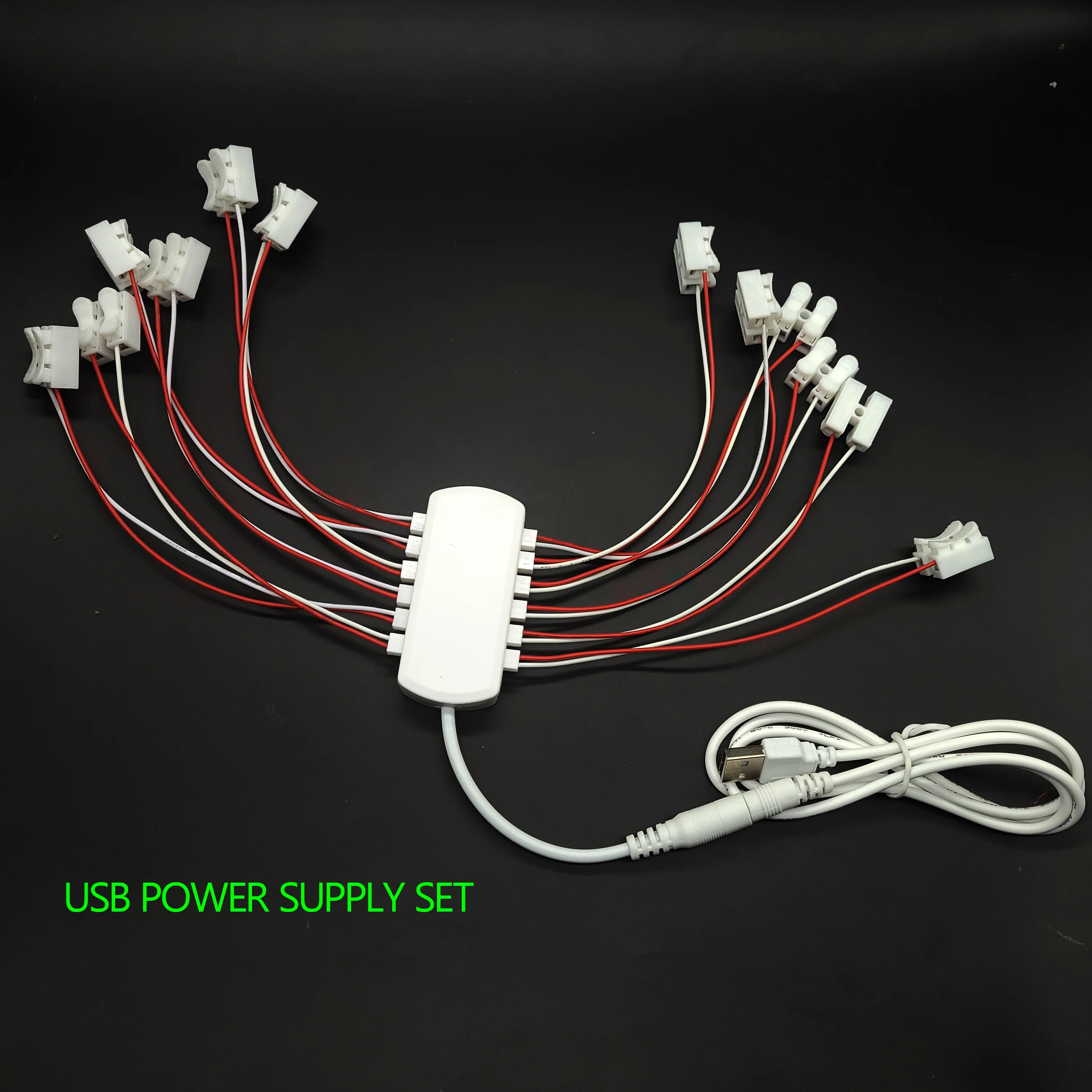 3V/5V/12V AC/DC Adapter Netzteil mit 12 Anschlüssen – Bild 4