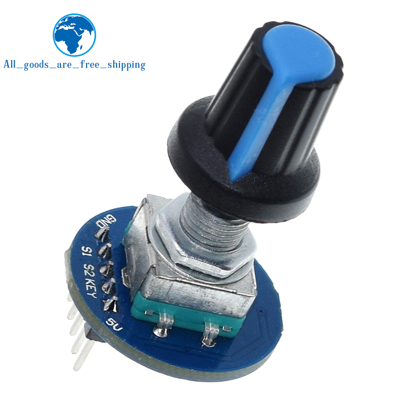 TZT 1/3PCS Drehgeber Modul für Arduino Ziegel Sensor Entwicklung Runde Audio Rotierenden Potentiometer Knopf
