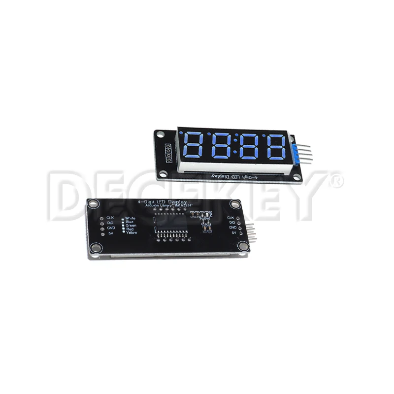 TM1637 0,36 Zoll 7-Segment-Digitalanzeige, 4-stelliges LED-Modul – Bild 6