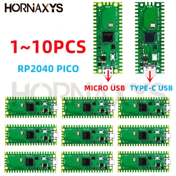 Raspberry Pi Pico Board RP2040 Dual-Core 264 KB ARM Low-Power-Mikrocomputer (10 Stück)